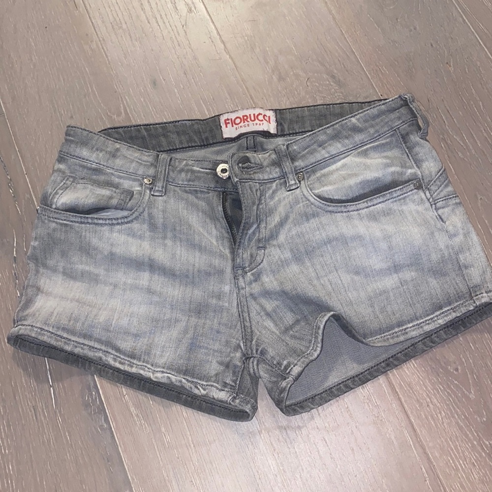 Fiorucci low waisted jean shorts